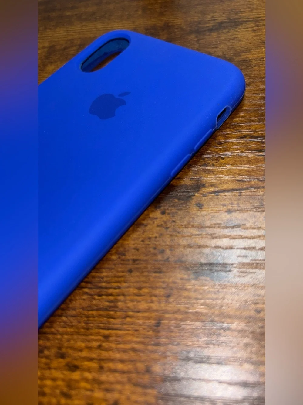 iPhone XR Silicone iPhone Case - Blue 🔵🛜